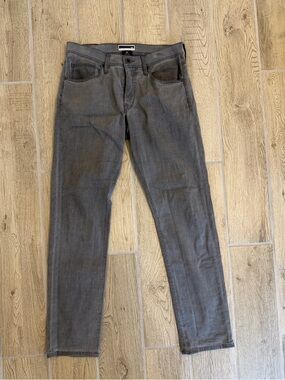 Travis Mathew Men's Slim Gray Denim Jeans